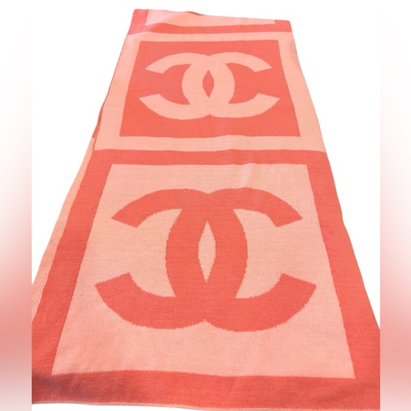 Chanel Wool Sport Line Scarf - Picture 1 of 3
